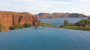 Lake Argyle - Australien
Campingplatz, Infinitypool mit Seeblick