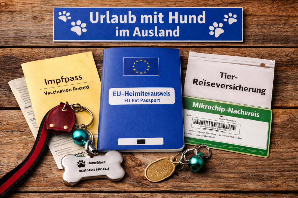 Reisedokumente Hund